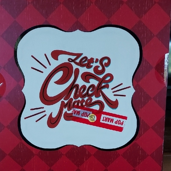 100% Authentic Let's Checkmate Plush Toy - Brown and Red - Picture 3 of 4